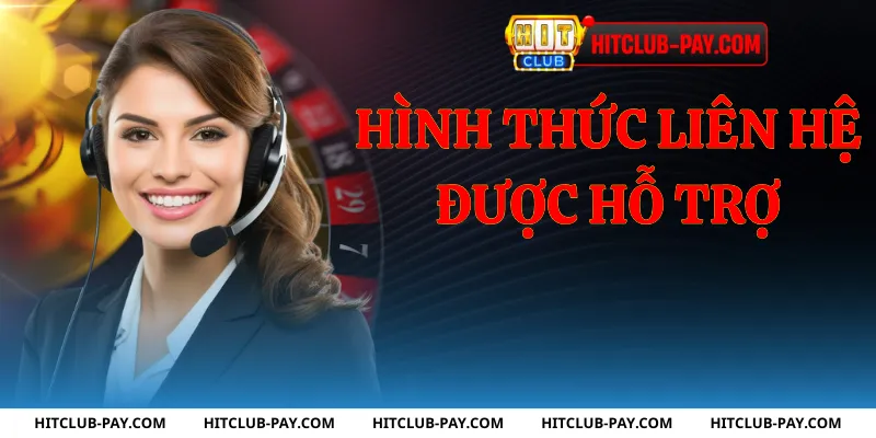 Hình thức liên hệ được hổ trợ